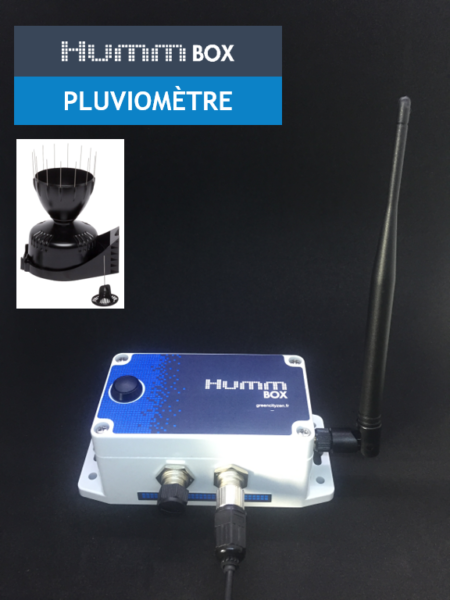 HummBox Pluvio - Pluviomètre connectéGreenCityzen