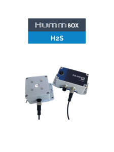 h2s autonomous connected sensor